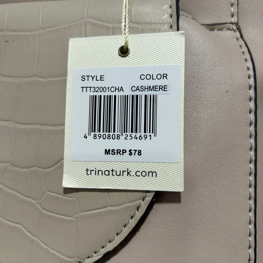 Trina Turk Handbag Purse Satchel In Cashmere NWT‎ Read**